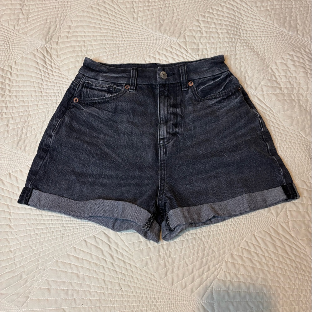American Eagle Dark Denim Shorts